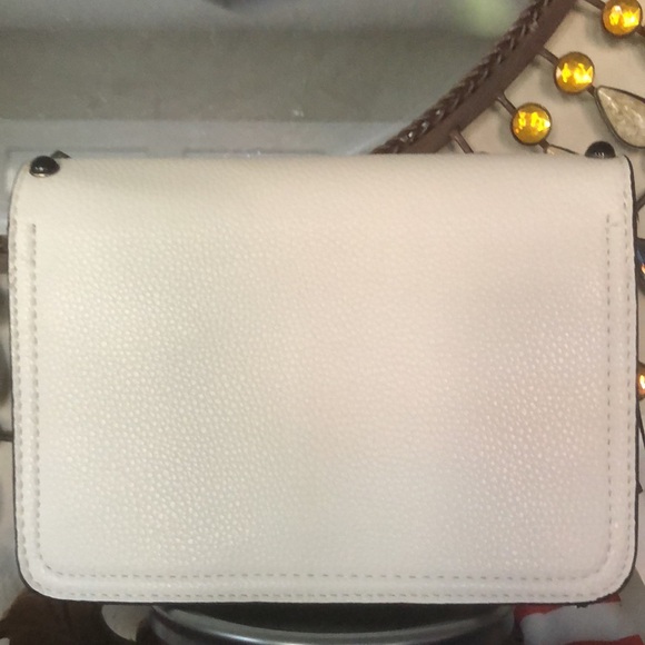 NWT MERSI Studded Vegan Faux Leather Crossbody w/ 2 Straps - Picture 2 of 10